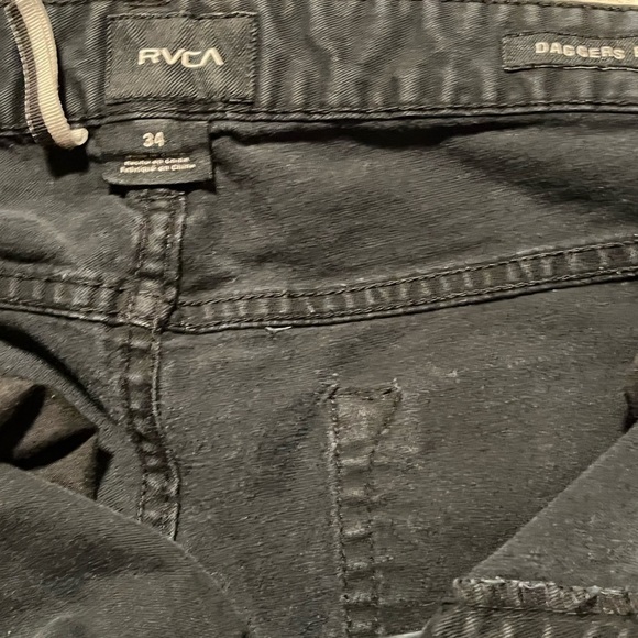 RVCA Daggers Pant Jeans Sz 34 - Picture 8 of 8